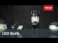 Video AMIO LED žiarovka LumiTec BAY15D P21/5W 12V FULL CANBUS biela 1ksthumb 1