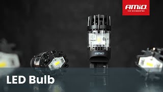 CAN-BUS LED žárovka T20 W21/5W (7443) bílá | AMIO LumiTec