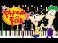 Crazy Piano PHINEAS AND FERB THEME