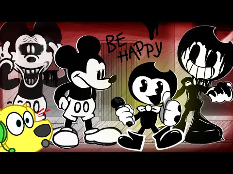 Friday Night Funkin SAD MICKEY MOUSE vs BENDY (Friends to the End) FNF Mods 137