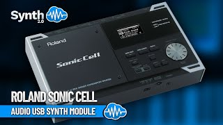 Video thumbnail for ROLAND SONIC CELL | AUDIO USB SYNTH MODULE by Synth Cloud