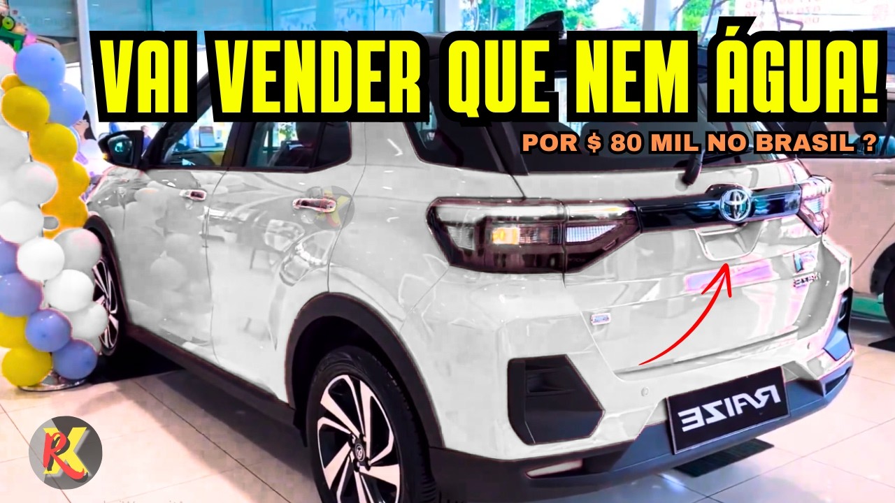TOYOTA'S NEW CHEAPEST MINI SUV IN BRAZIL! A LEADER IS BORN