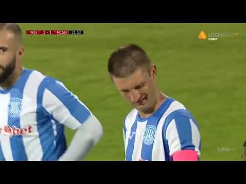 GOOOL! Poli Iași - FCSB 3-1. Andrei Cristea face dubla! FCSB e KO în apărare
