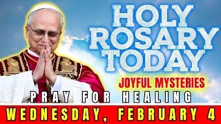 HOLY ROSARY TODAY, WEDNESDAY, FEBRUARY 4 | GLORIOUS MYSTERIES | TRIUMPH OVER DARKNESS & DOUBT
