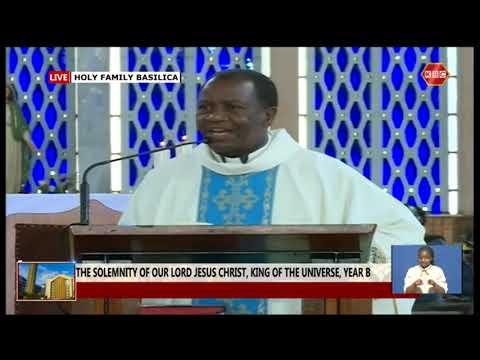 LIVE:Holy Mass from Holy Family Basilica Presided by ArchBishop Philip Anyolo II 21st November 2021