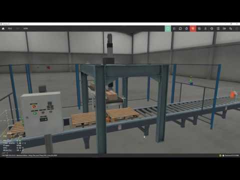 Siemens Tia Portal V16 controlling Factory IO -Pick_and_Place_XYZ- Scene