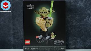 LEGO Star Wars 75438 Yoda Bust - LEGO Speed Build Review