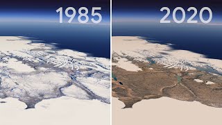 video: Watch: Google and Nasa release amazing timelapse of how Planet Earth has changed over 30 years 
