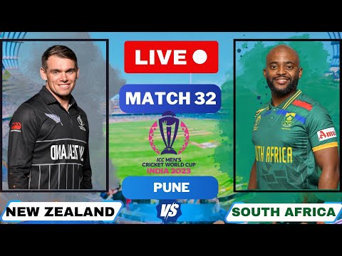 New Zealand vs South Africa Live Score | World Cup 2023 | NZ vs SA Live | ICC World Cup Match Live