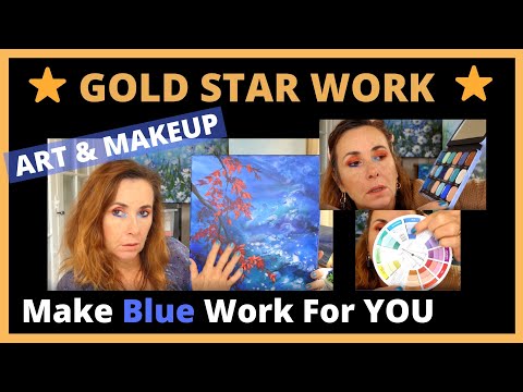 Color Theory | IS THAT BLUE COOL OR WARM? | ( does it even matter?) ART AND MAKEUP  Color mixing.