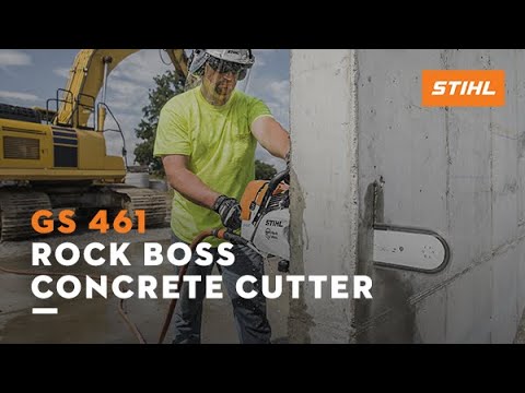 Stihl GS 461 Rock Boss 36 GBE in Glen Dale, West Virginia - Video 2