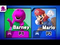 If Barney Characters Played Smash Bros
