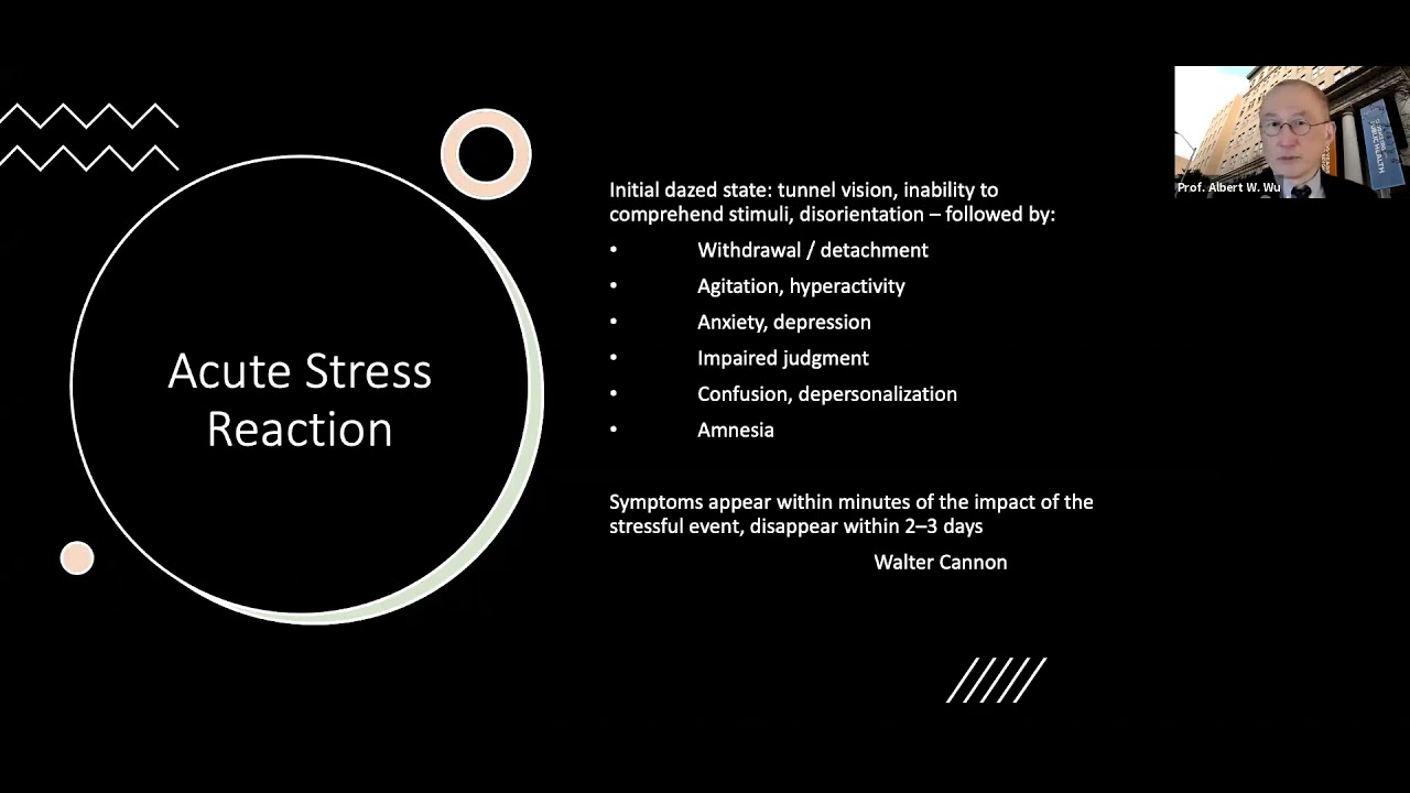 CAHO- ISQua Webinar 5 : Second Victim- Adverse Events and its Impact on Healthcare Workers