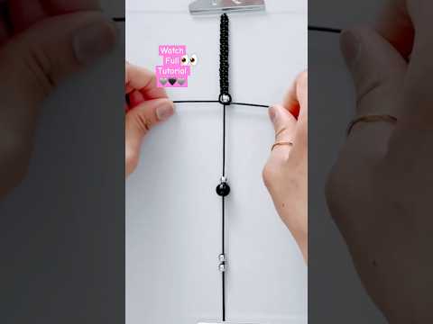 DIY Macrame Bracelet in 30 Seconds! 👀💖