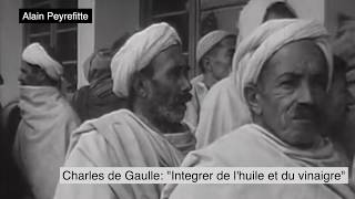 Charles de Gaulle: Intégrer de l'huile et du vinaigre - Zemmour - Grand Remplacement