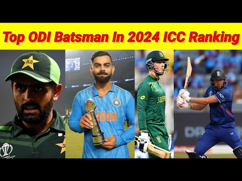Top 10 ODI Batsman In The World || 2024 ICC Ranking || ODI Batsman