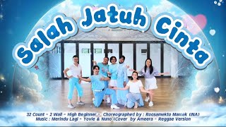 Download lagu Salah Jatuh Cinta - High Beginner Line Dance | Demo by : Amare Suvarna mp3