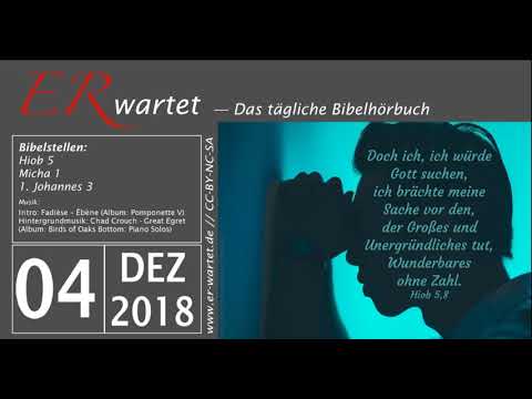 Bibellese 04.12.2018: Hiob 5 // Micha 1 // 1. Johannes 3