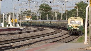 preview picture of video 'Warangal Hyderabad 12 Cars Memu Push Pull Passenger.'