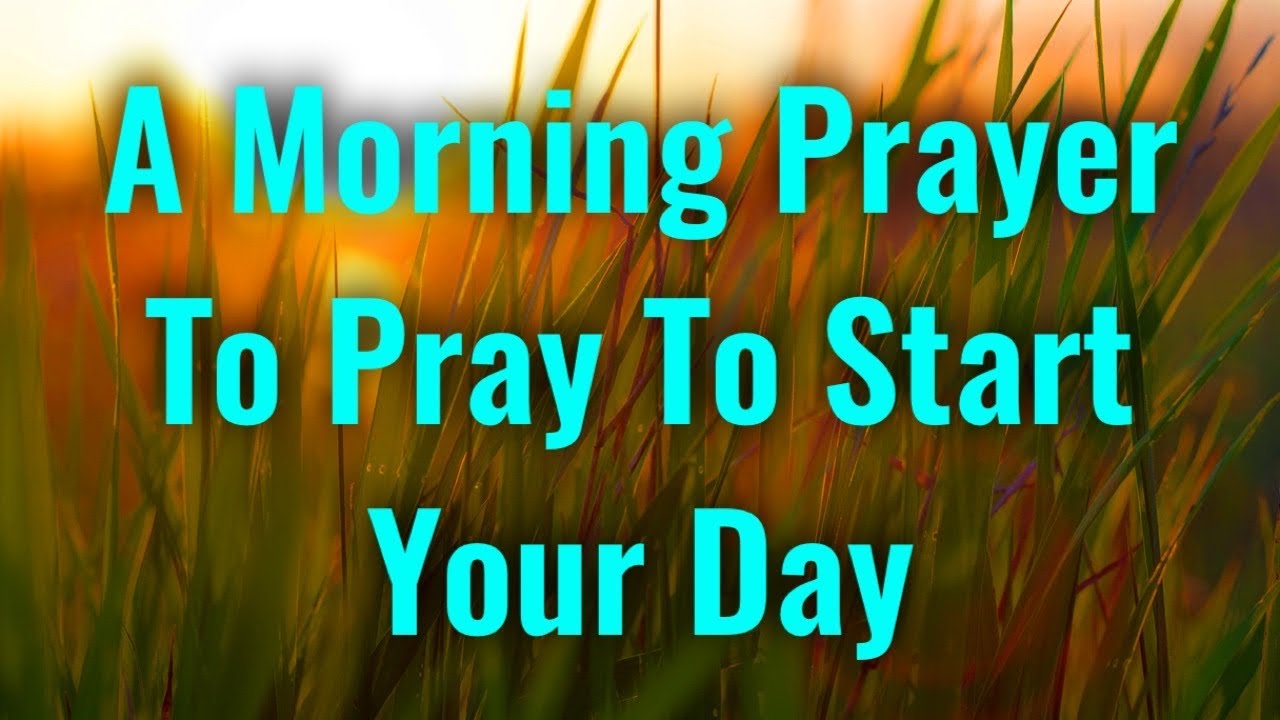 Father, I surrender my fears to You & ask that You replace them with faith & hope. | Morning Prayer
