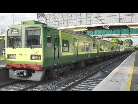 Irish Rail 8520 Class Dart Train 8628 - Kilbarrack Station, Dublin