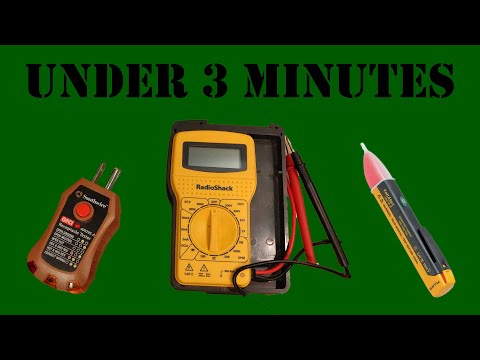 Part of a video titled 3 Ways to Test a Power Outlet in Under 3 Minutes - YouTube
