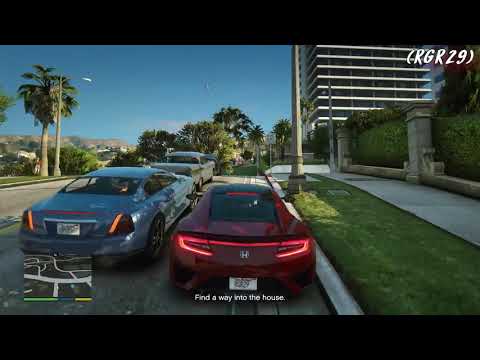Grand Theft Auto 5 4K Ultra Graphics Gameplay Part 4   GTA 5 PC 4K 60FPS