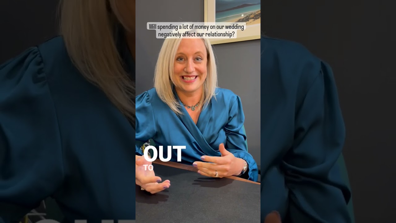 Will spending a lot of money on our wedding negatively affect our relationship?