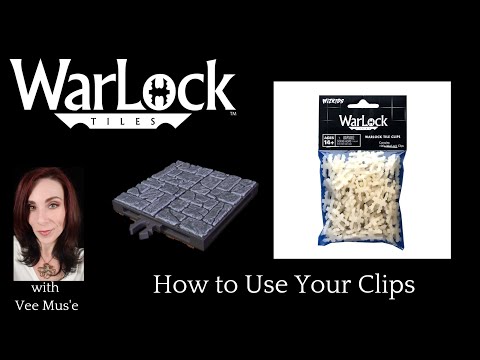How to Use the Clips to Your WarLock™ Tiles