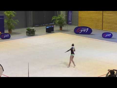 Cynthia Pasquet corde - Nat B 18 ans et + - France Chambéry 2017