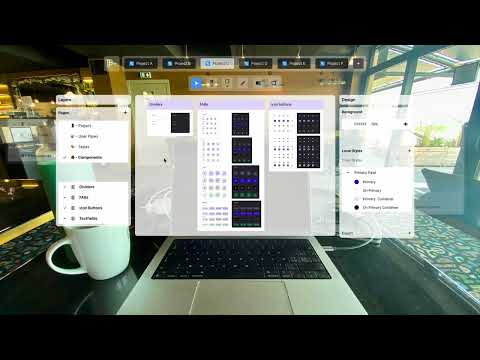 UX Design Concept - Figma using Augmented Reality