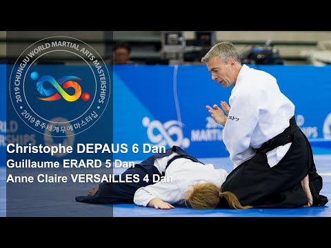 Demonstration of Experts in Aikido - Christophe Depaus at World Martial Arts Masterships in Korea
