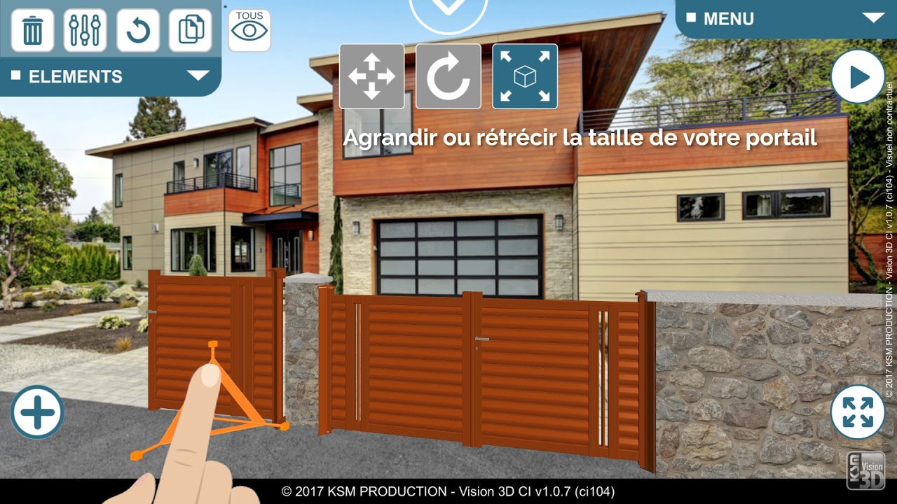 APPLICATION KSM VISION 3D