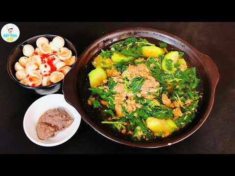 Cách nấu CANH CUA RAU ĐAY thanh đạm cho mọi nhà | Bếp Của Vợ