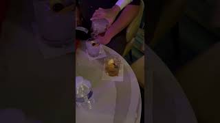 Carnival Jubilee- Golden Mermaid Bar- Smoked Old Fashion  #drink