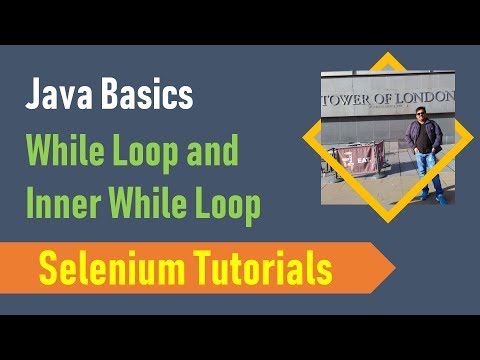 20c Java Basics For Selenium Java While Loops And Inner While Loops