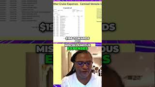 🚢 Cruise Budget - How I Spent $179 on Expenses