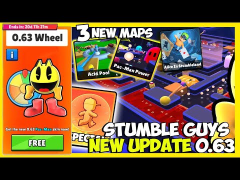 NEW ALL SKIN & SPONGEBOB MAP - NEXT UPDATE Stumble Guys 0.60 BETA :  r/views