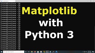 How to Install matplotlib with Python 3