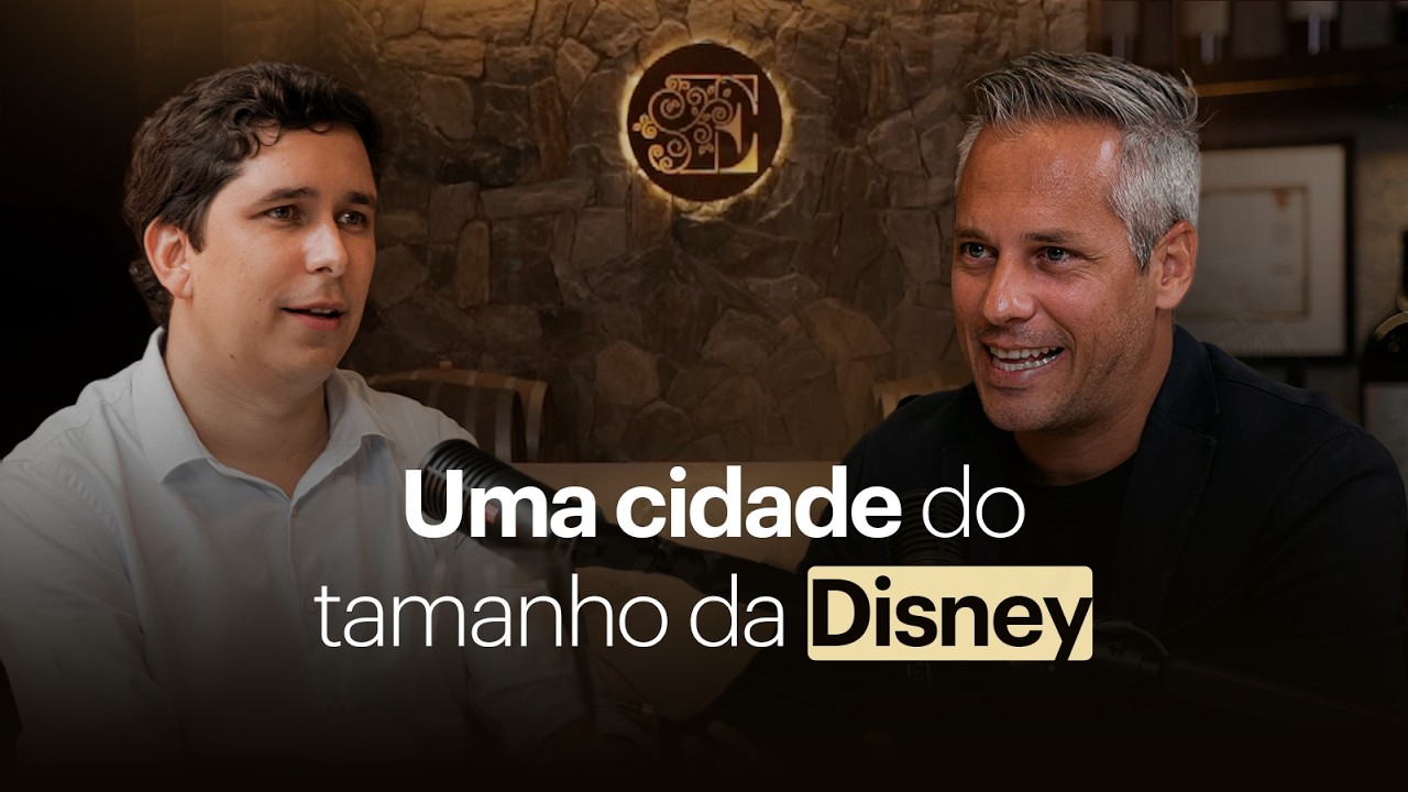 Uma cidade do tamanho da DISNEY I Gutinho Bernardes 