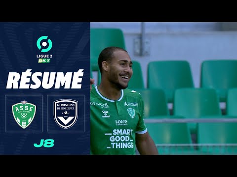AS SAINT-ÉTIENNE - FC GIRONDINS DE BORDEAUX (2 - 0) - Résumé - (ASSE - GdB) / 2022-2023