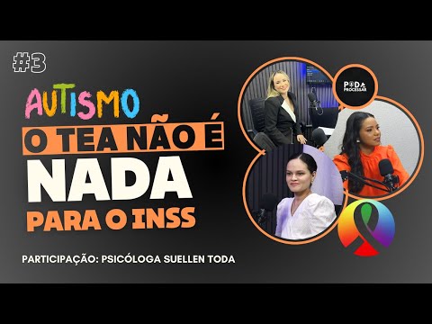 Capa do episódio 3 do Pod Processar: Benefício para autistas