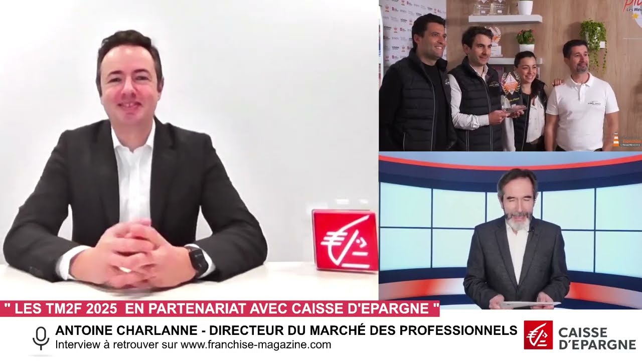 Antoine Charlanne de la Caisse d&rsquo;épargne nous présente les TM2F 2025