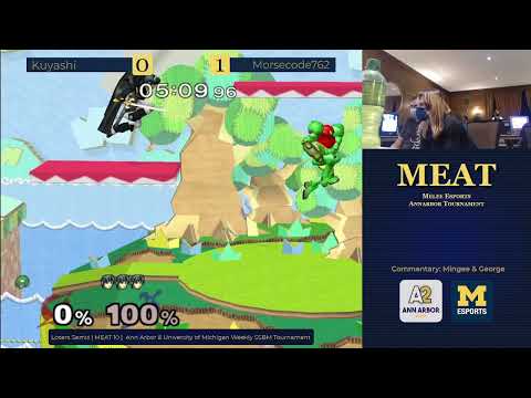 Morsecode762 vs Kuyashi [Marth] @ MEAT 10