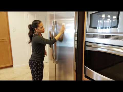 Video - Cómo limpiar tu frigorífico de acero inoxidable