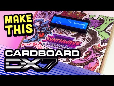 DIY Cardboard FM Synth (8 DX7s!) | MiniDexed & Raspberry Pi