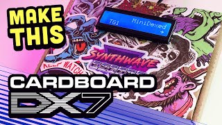 Video thumbnail for DIY Cardboard FM Synth (8 DX7s!) | MiniDexed & Raspberry Pi by Moby Pixel