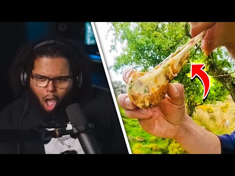 GRIZZY REACTS TO OUTDOOR COOKING VIDEOS!