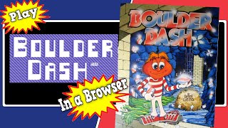 Play Boulder Dash in your browser 😲