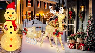 Outdoor Christmas Decorations - CHRISTMAS DECOR IDEAS 🎄